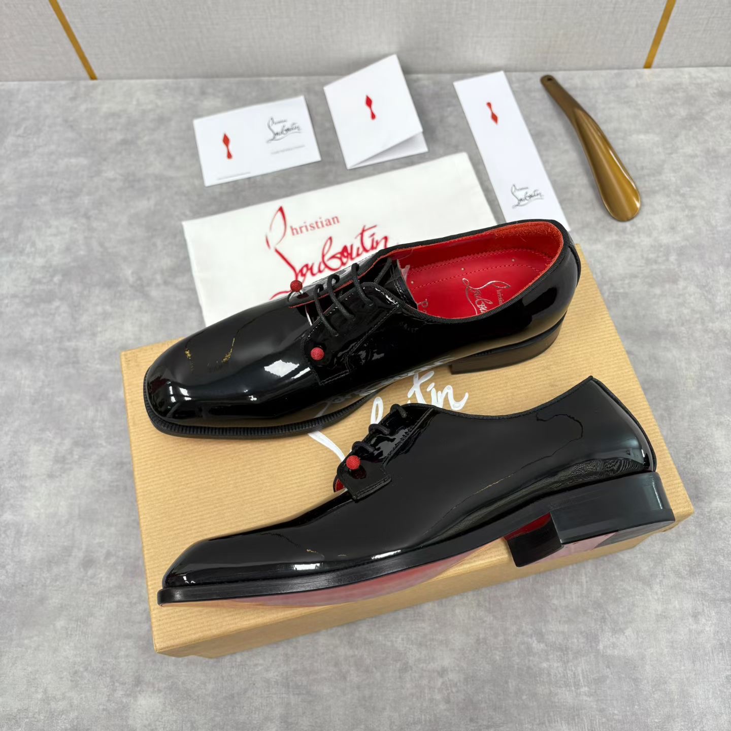 Cistian Louboutin shoe